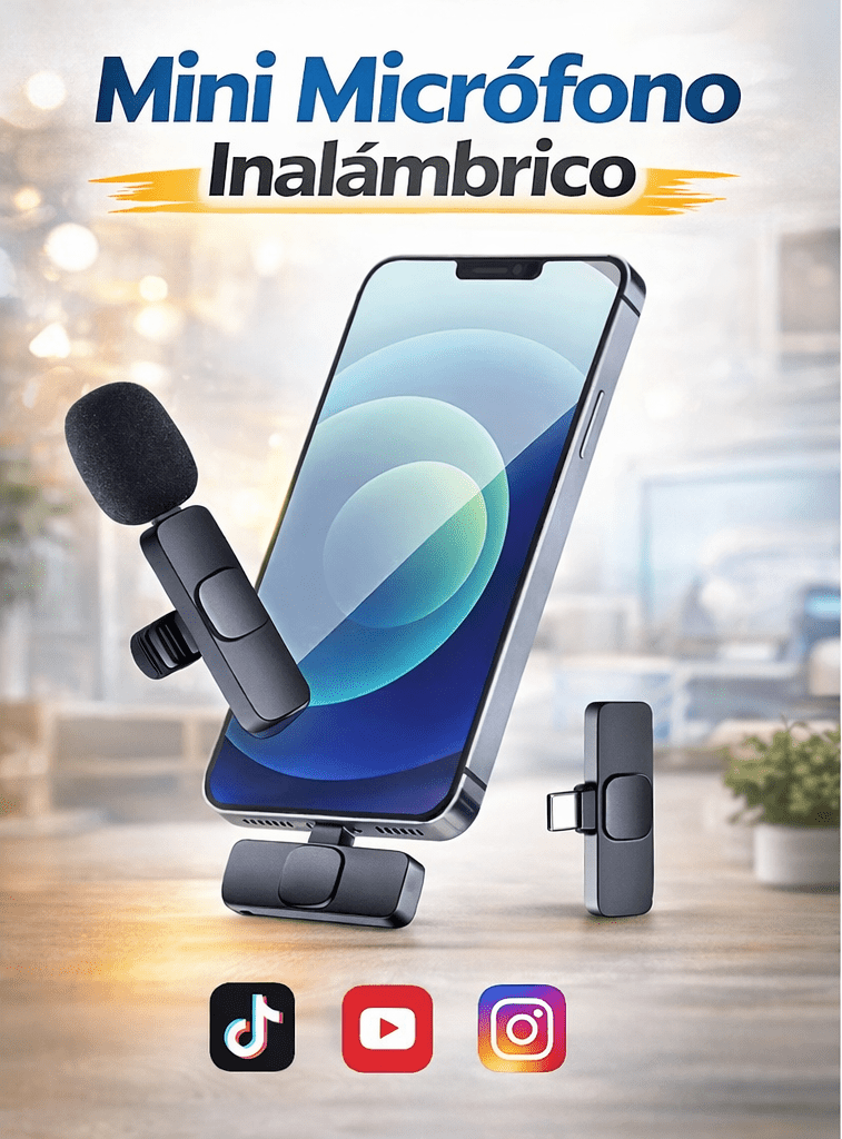 MINI MICROFONO INALAMBRICO