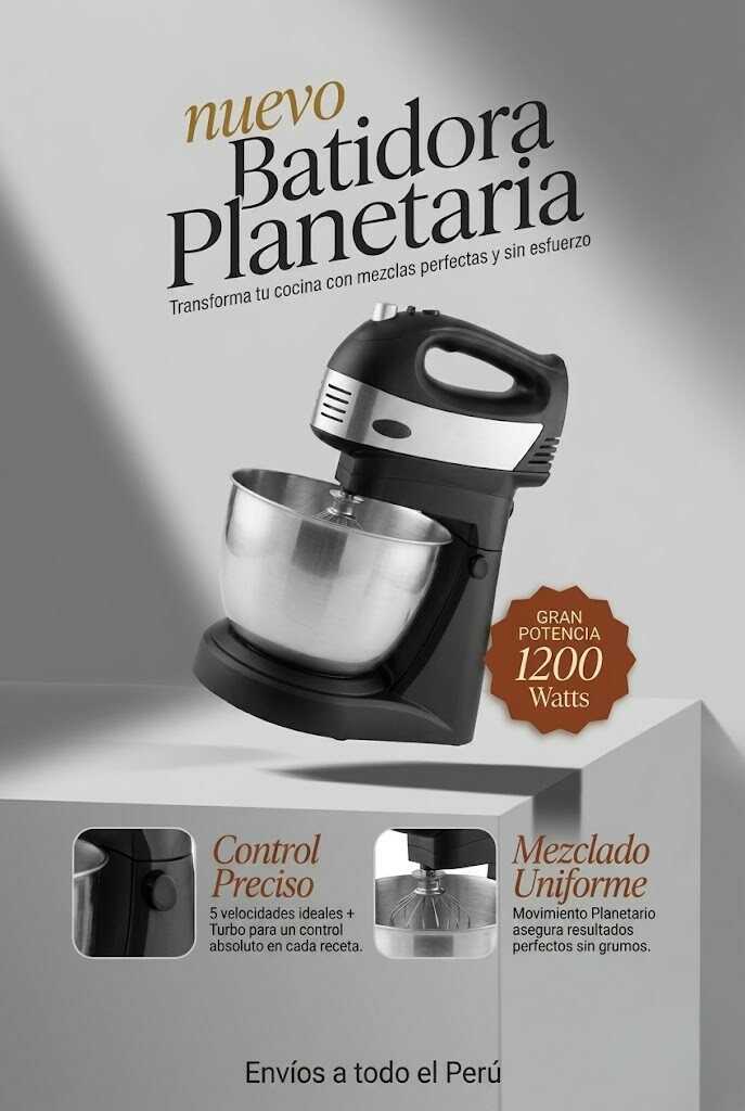 BATIDORA PLANETARIA