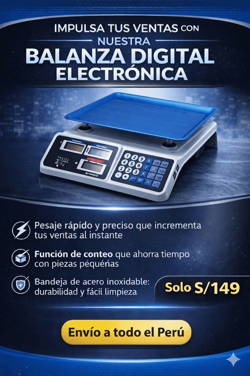 BALANZA DIGITAL