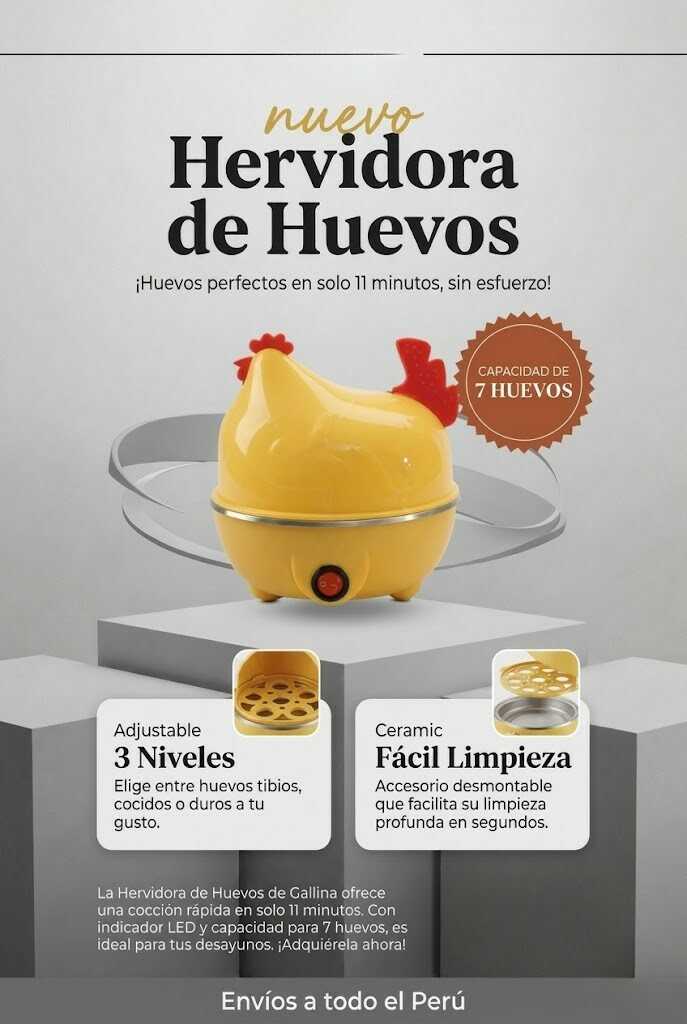 HERVIDORA DE HUEVOS