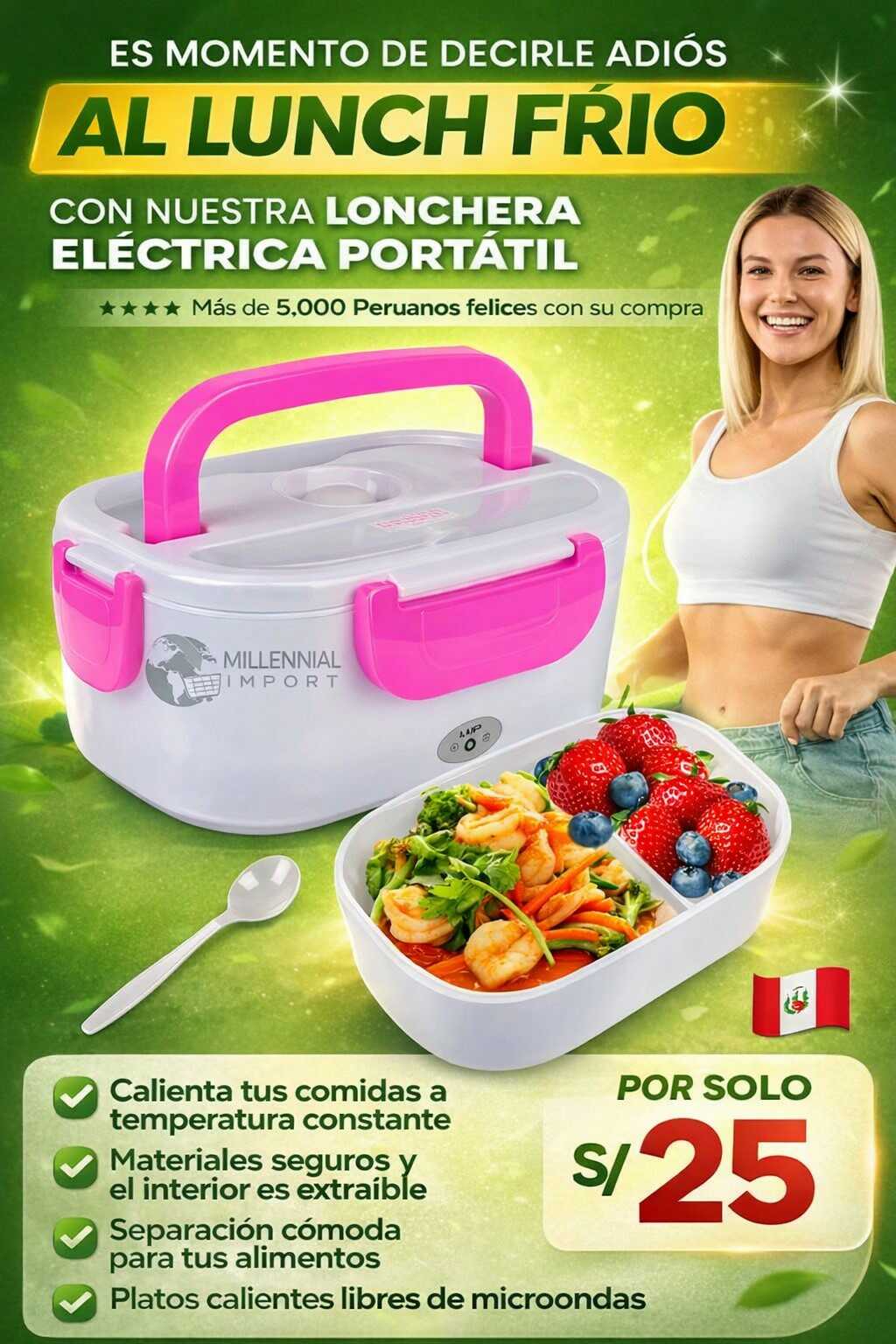 LONCHERA ELECTRICA PORTATIL