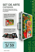 SET DE ARTE CAPIBARA