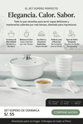 SET SOPERO DE CERAMICA
